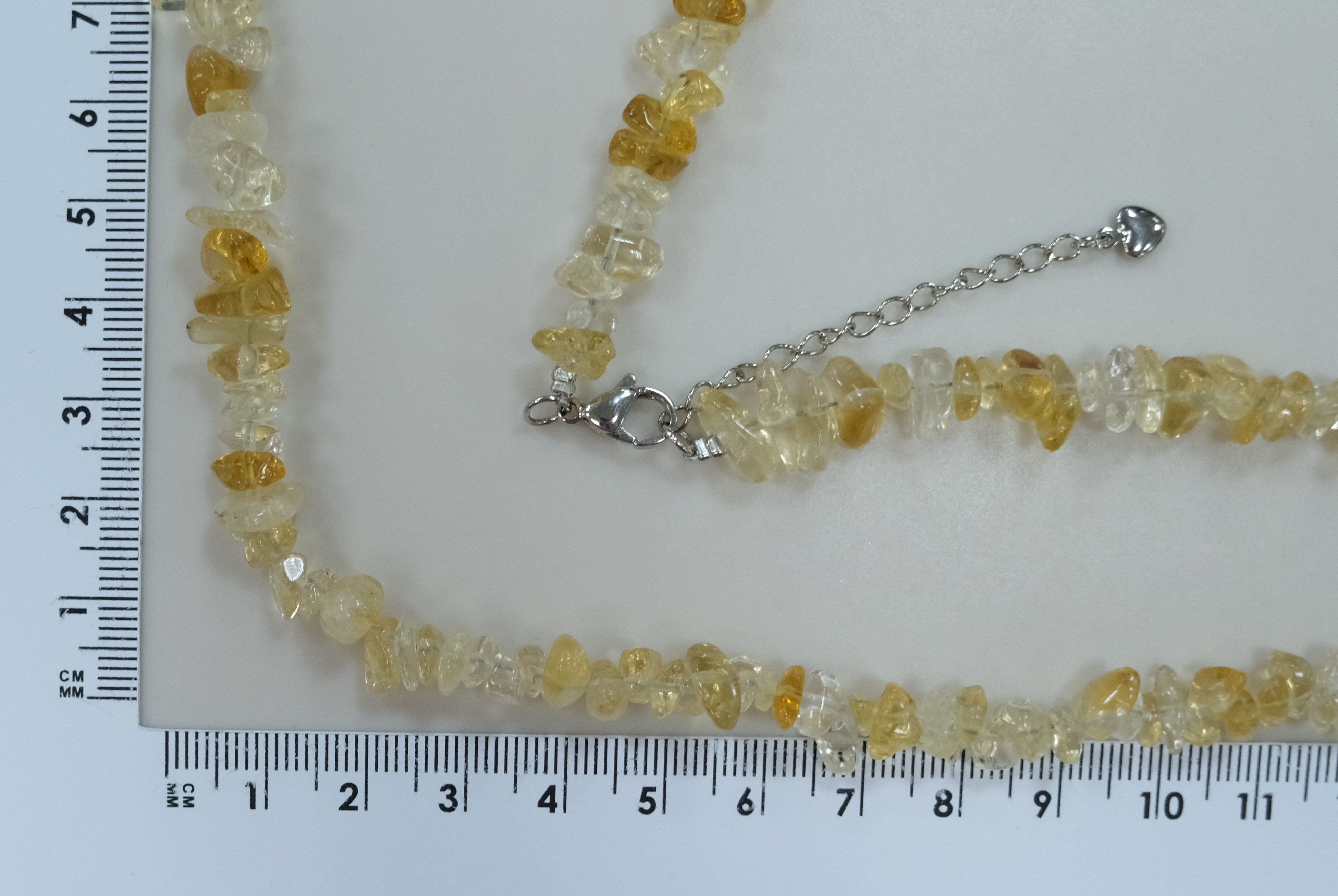 Бусы из цитрина